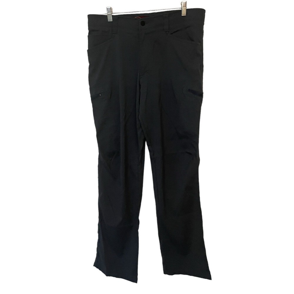 WRANGLER Men's Pants 32 Gray Performance Hiking Outdoor Cargo